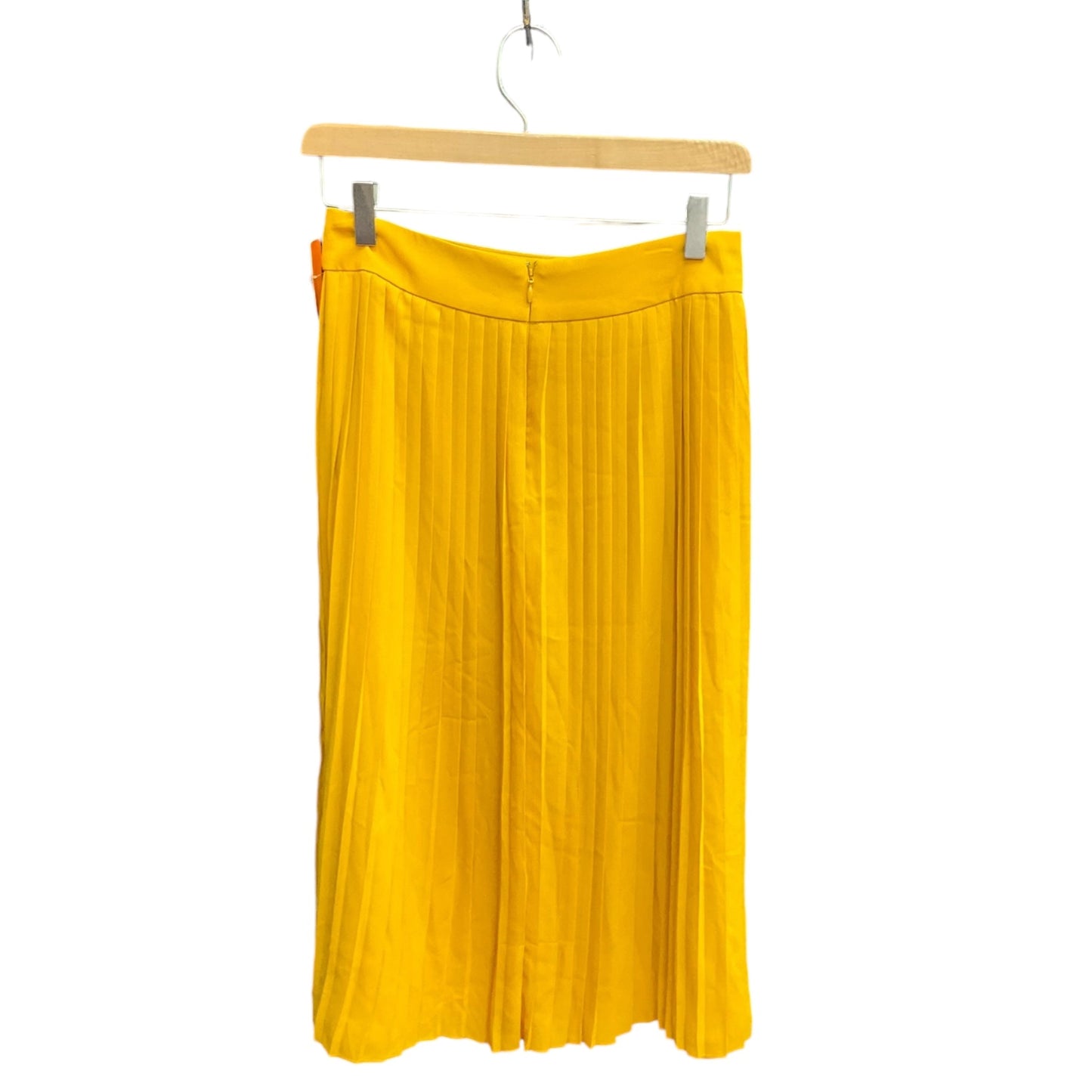 Skirt Midi By J. Crew In Yellow, Size: Xs