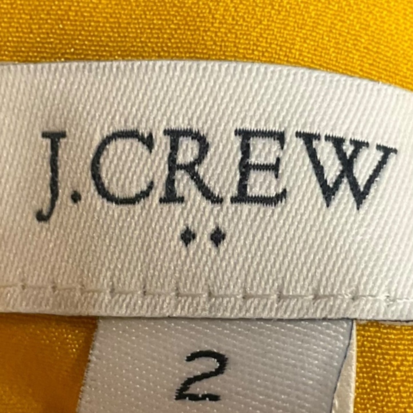 Skirt Midi By J. Crew In Yellow, Size: Xs