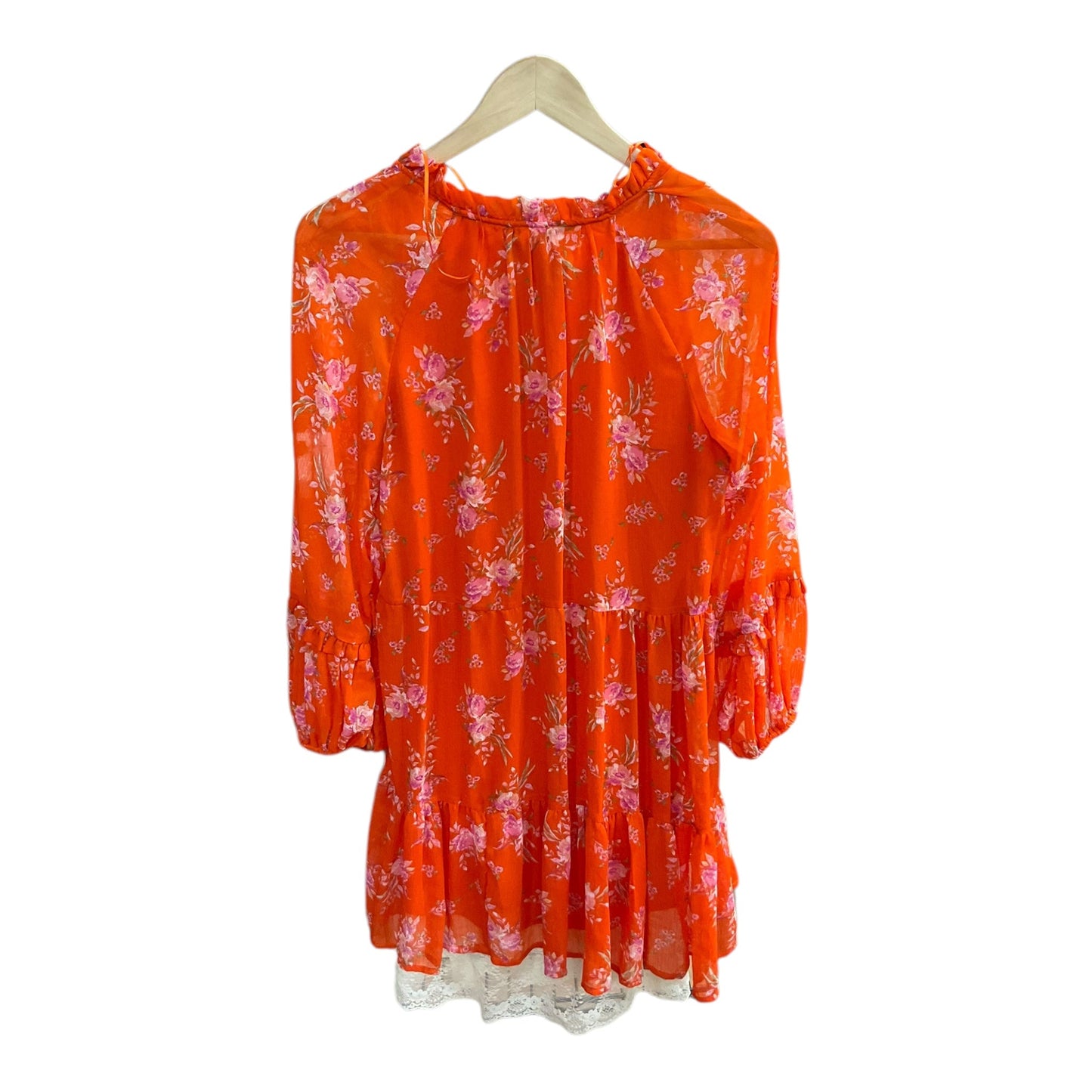 Dress Casual Midi By Vince Camuto In Orange, Size: S