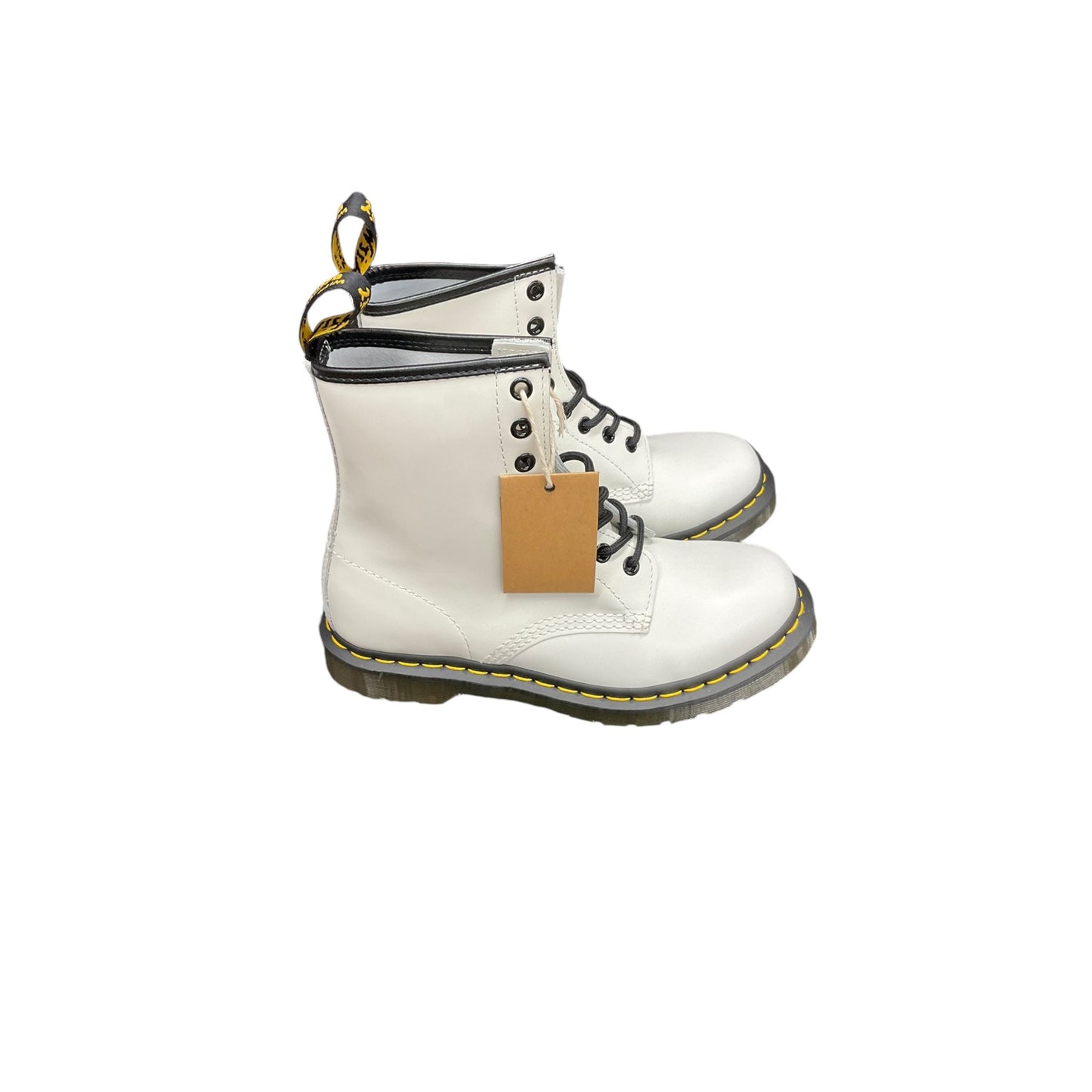 Boots Ankle Flats By Dr Martens In White, Size: 7