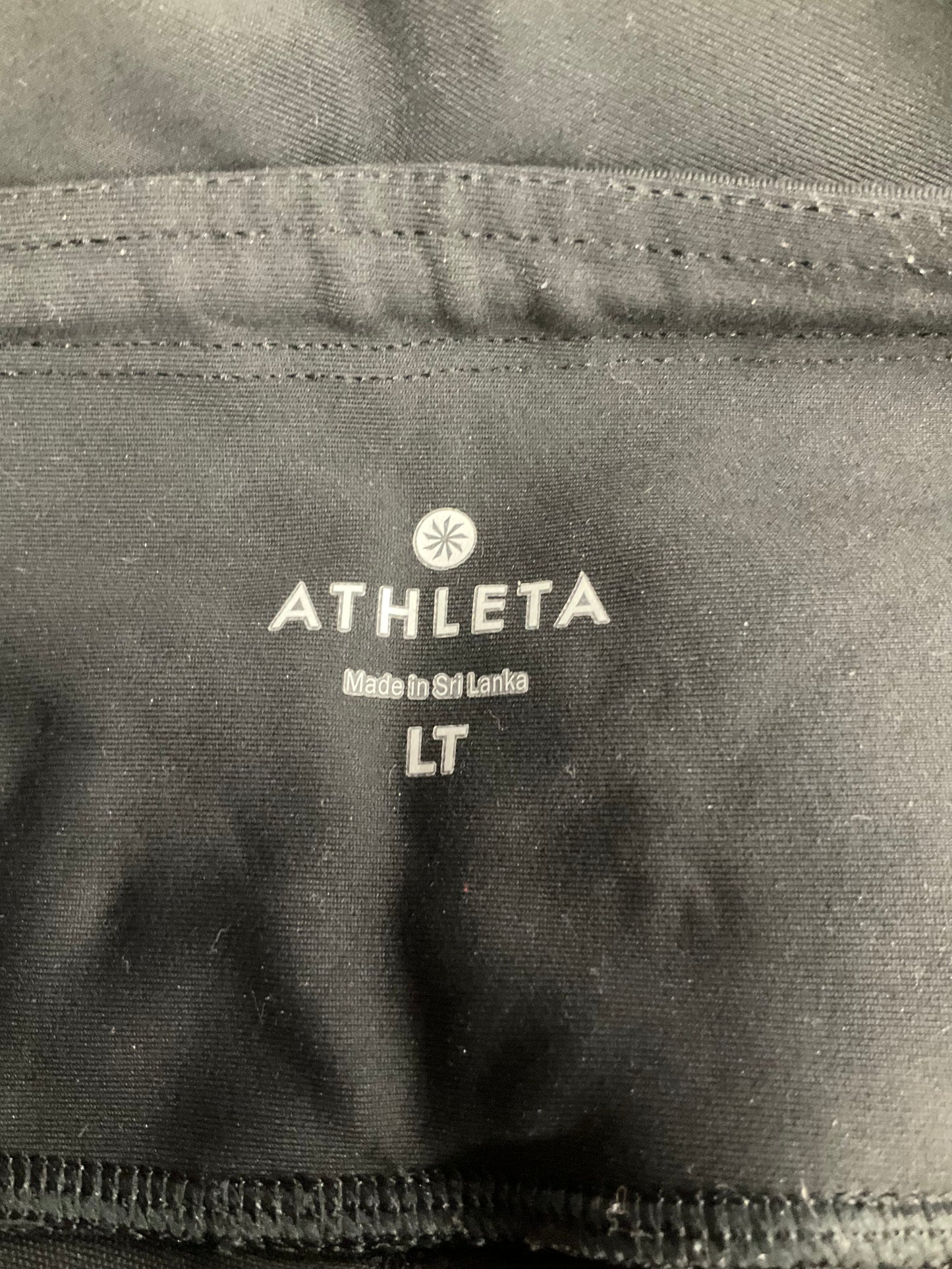 Athletic Leggings By Athleta In Black, Size: L