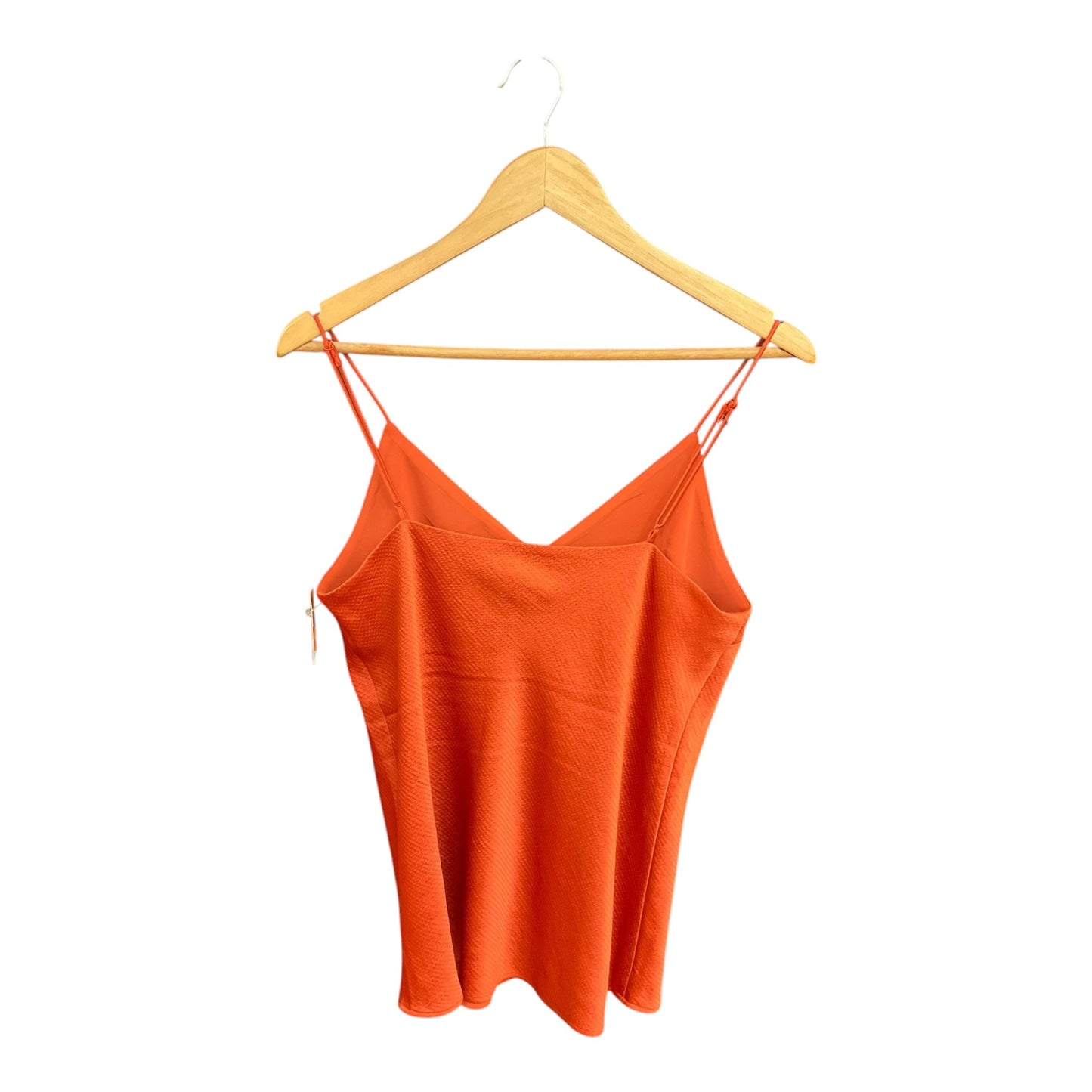 Top Sleeveless By Express In Orange, Size: M