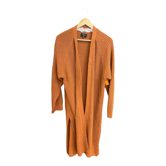 Sweater Cardigan By Vici In Orange, Size: M