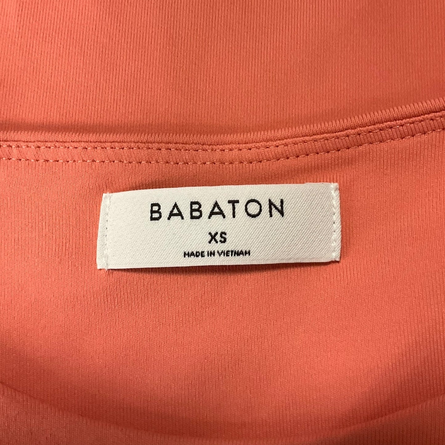 Top Sleeveless By Babaton In Orange, Size: Xs