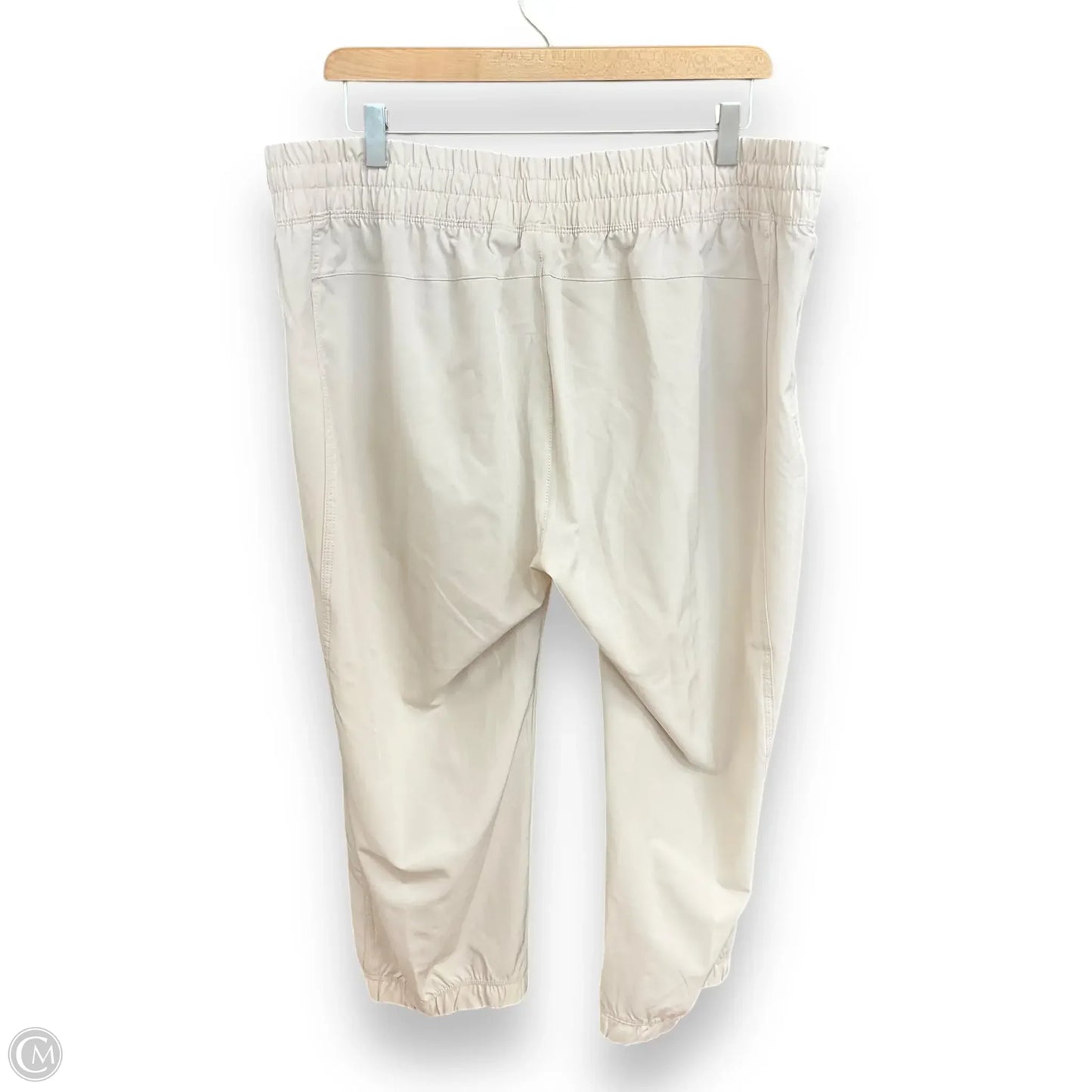 Athletic Pants By UniPro In Cream, Size: Xl