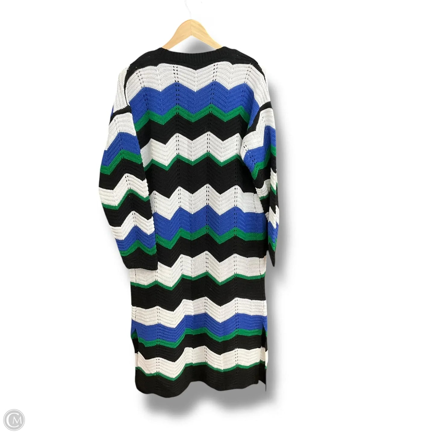 Sweater Cardigan By Ashley Stewart In Multi-colored, Size: M