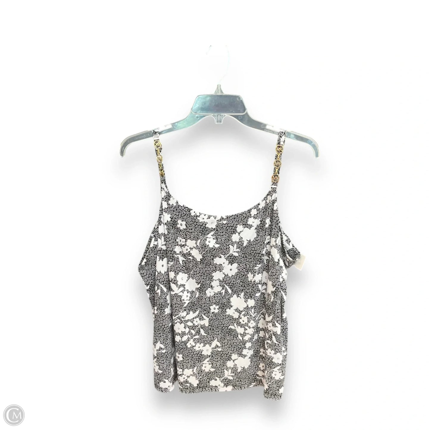 Top Sleeveless By Michael By Michael Kors In Black & White, Size: Xl