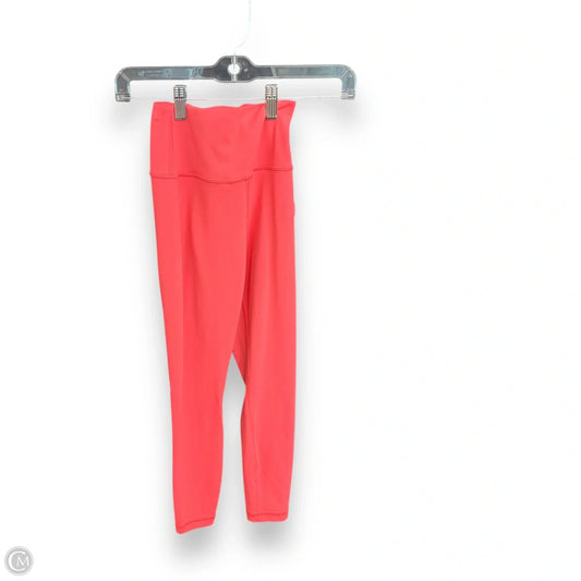 Athletic Leggings By Athleta In Pink, Size: Xs