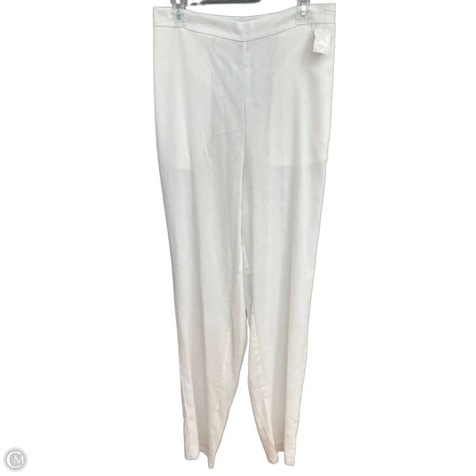 Pants Linen By Woman Within In White, Size: 12