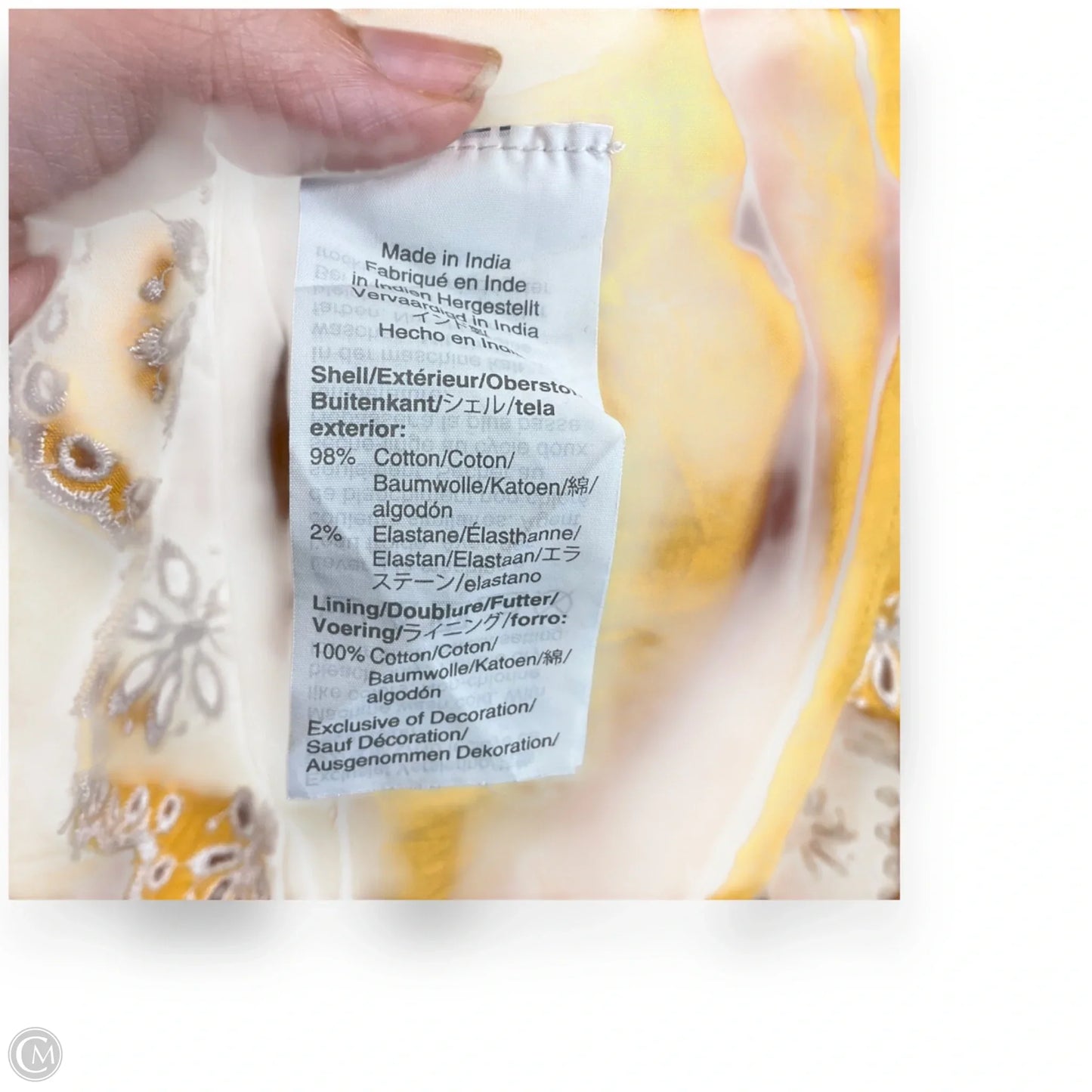 Dress Casual Maxi By J. Crew In Yellow, Size: L