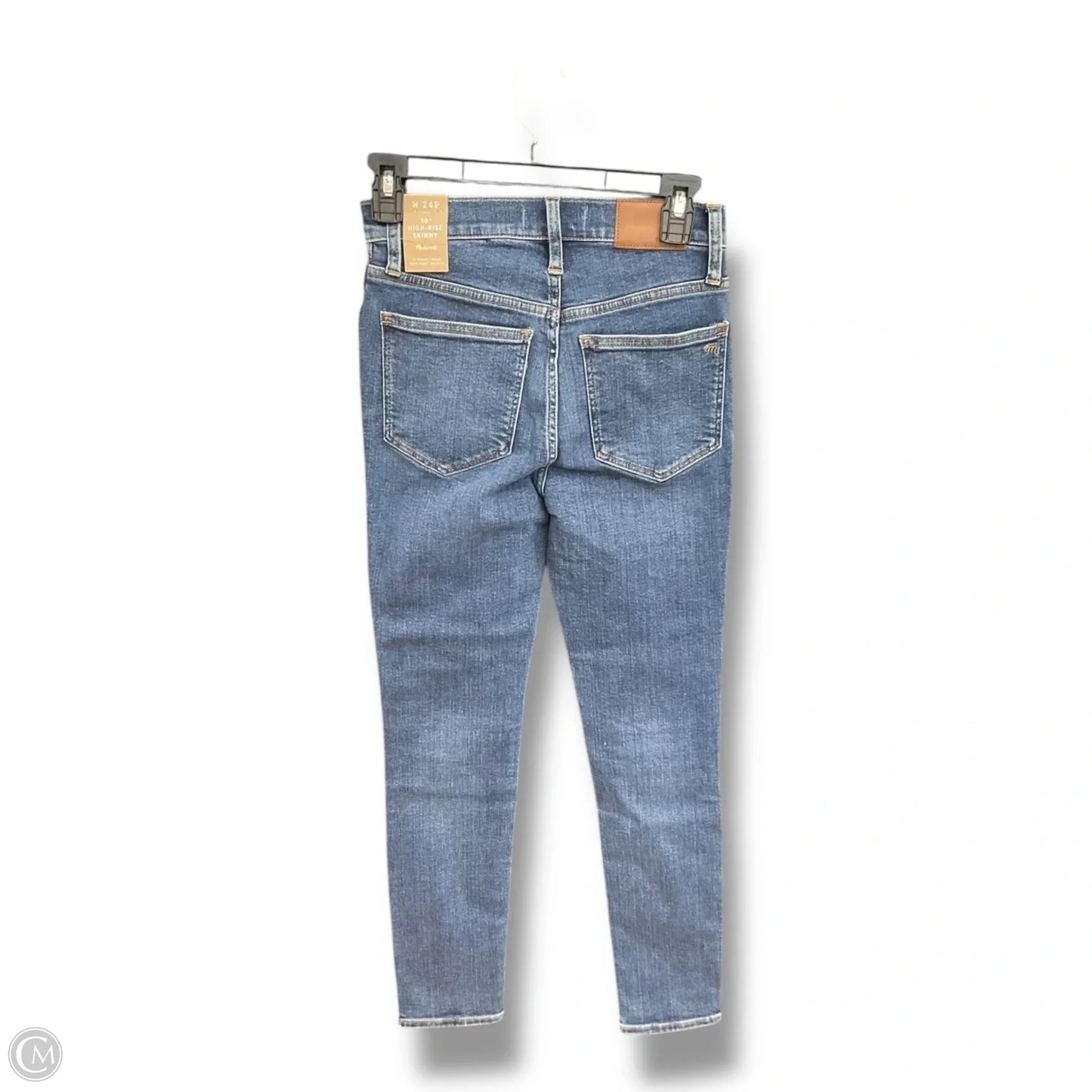 Jeans Skinny By Madewell In Blue Denim, Size: 0