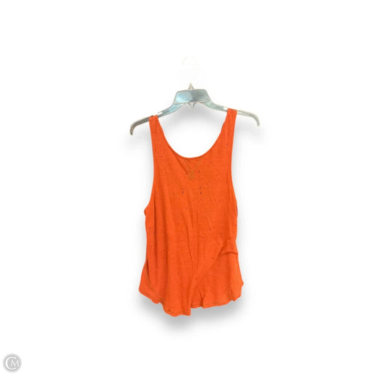 Top Sleeveless By We The Free In Orange, Size: M