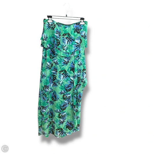 Dress Casual Maxi By Banana Republic In Green, Size: Xs
