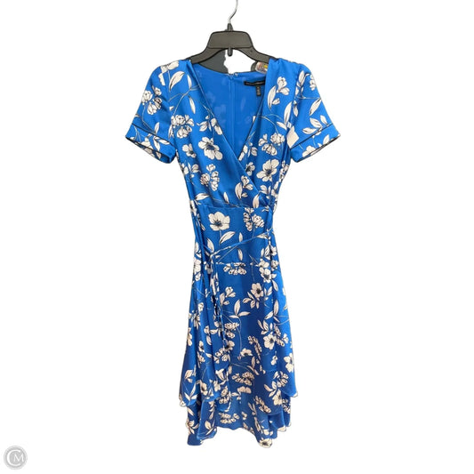 Dress Casual Maxi By White House Black Market In Blue & White, Size: Xs
