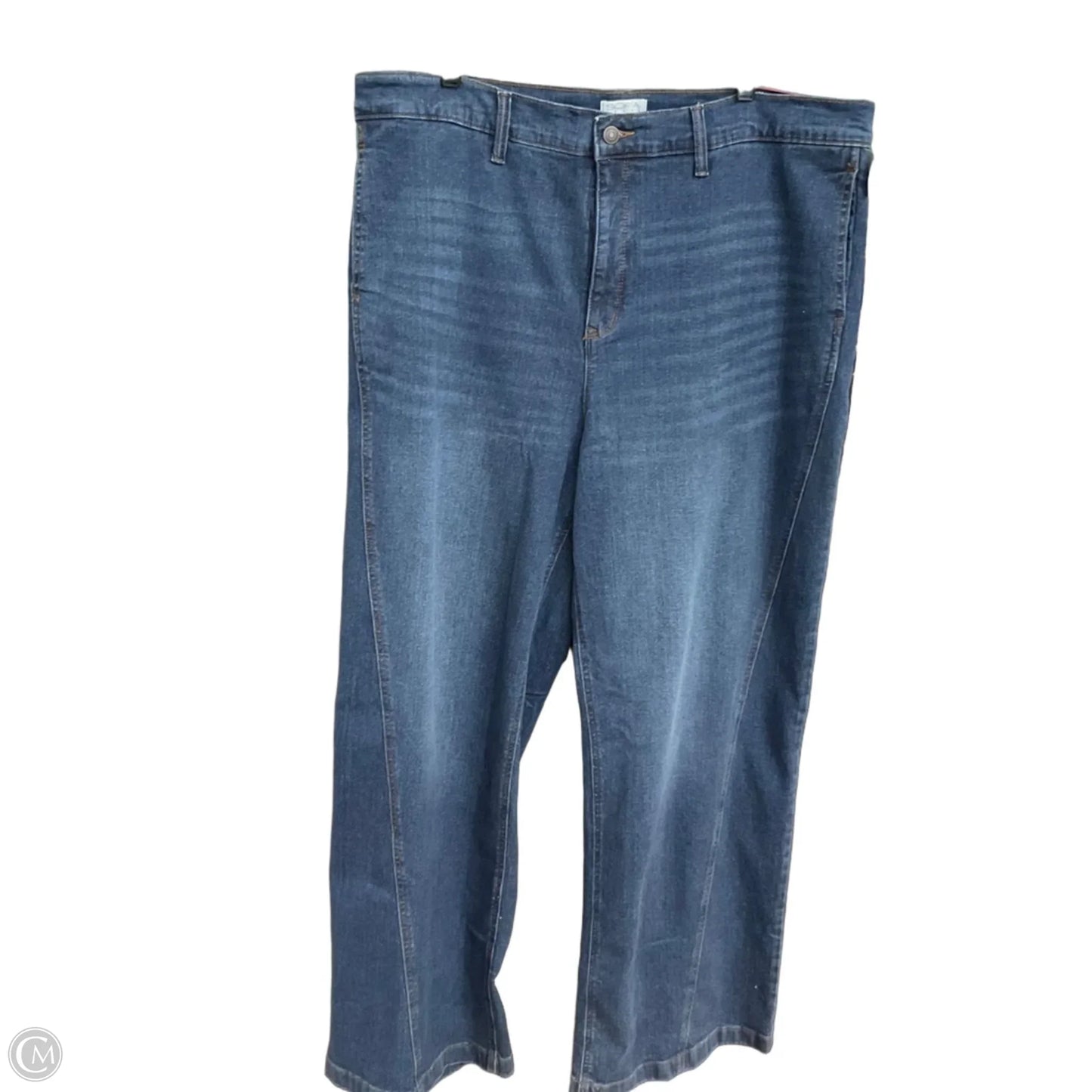 Jeans Boot Cut By Sofia By Sofia Vergara In Blue Denim, Size: 20
