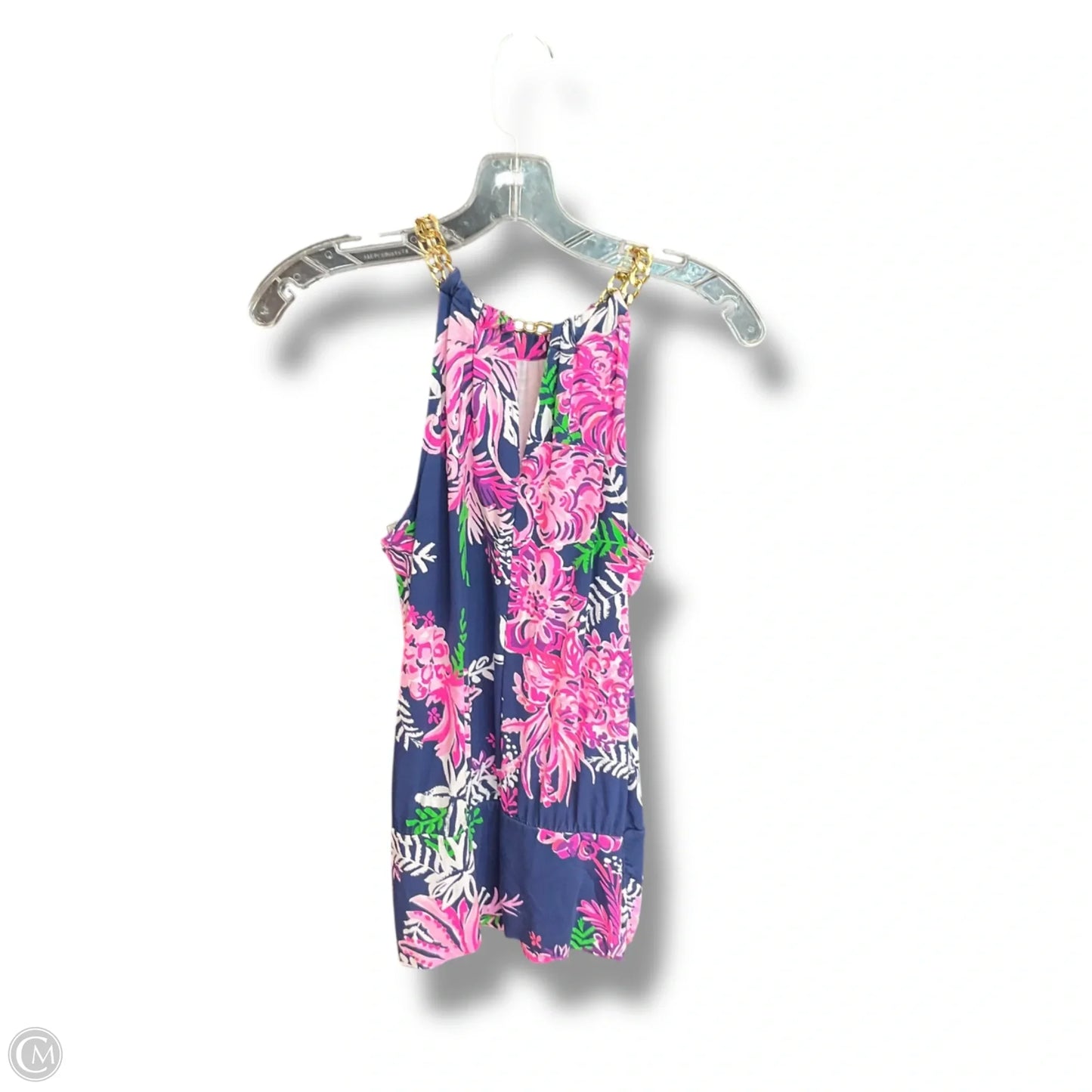 Top Sleeveless Designer By Lilly Pulitzer In Blue, Size: Xs