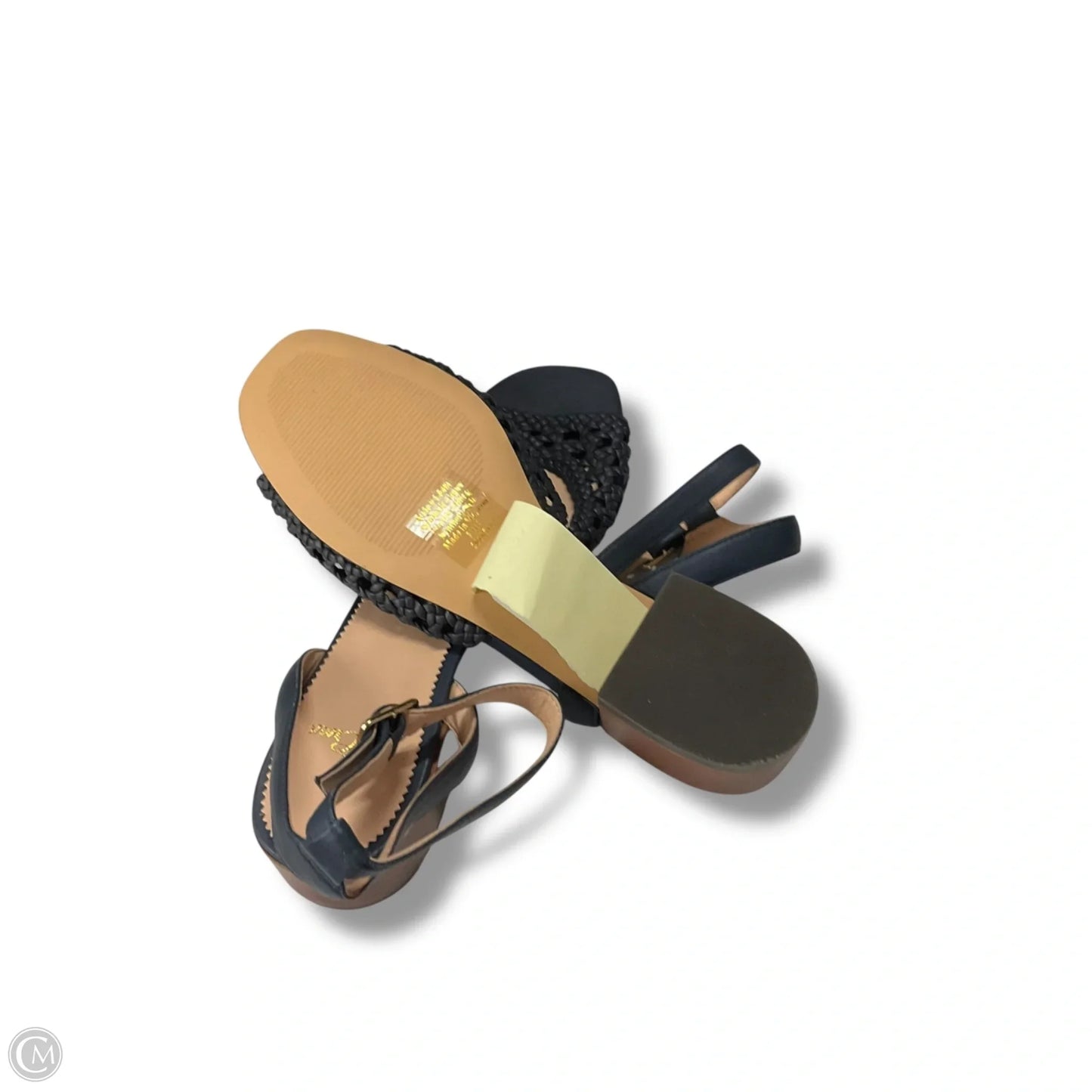 Sandals Flats By J. Crew In Navy, Size: 8