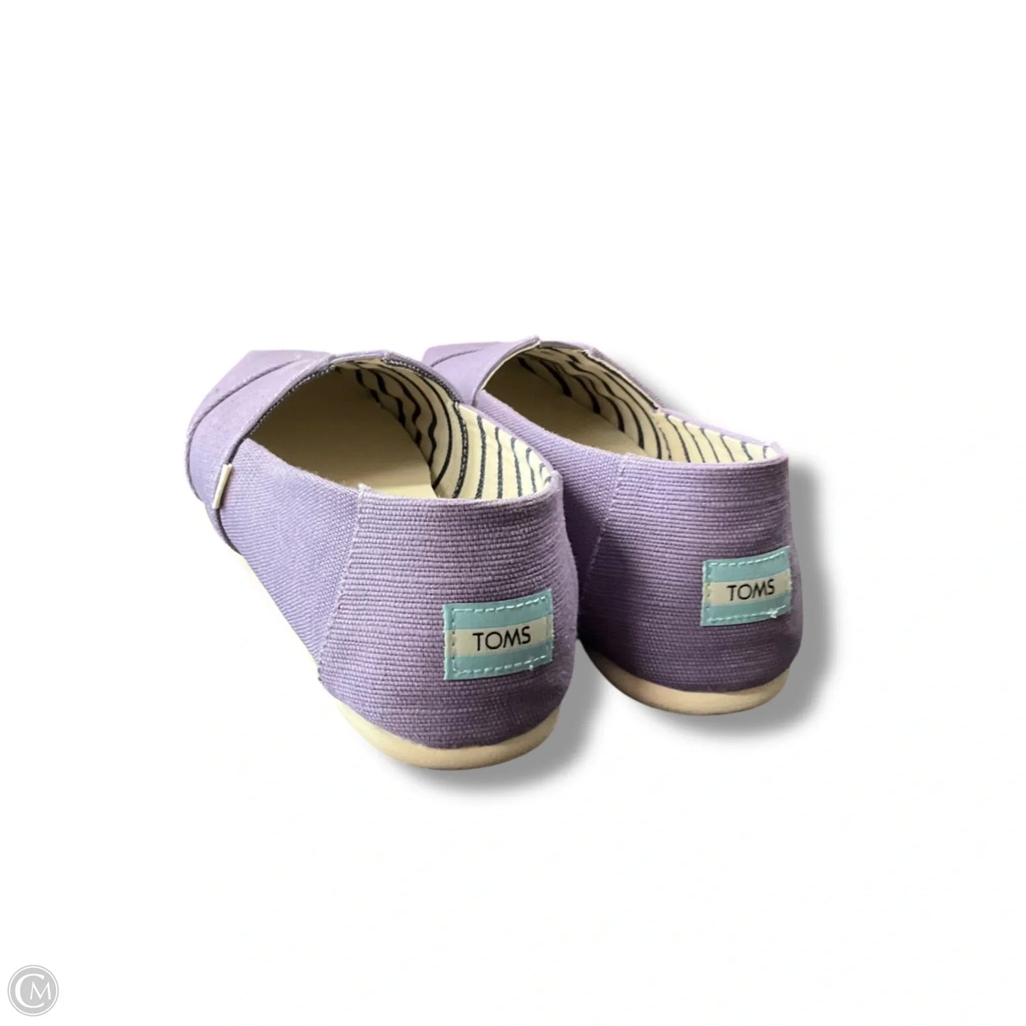 Shoes Flats By Toms In Purple, Size: 11
