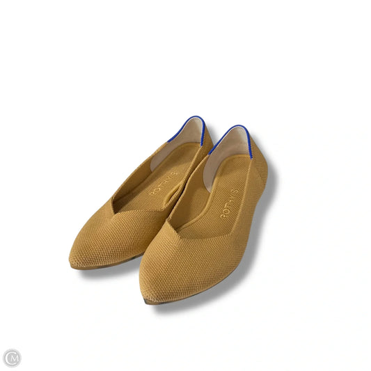 Shoes Flats By Rothys In Tan, Size: 6