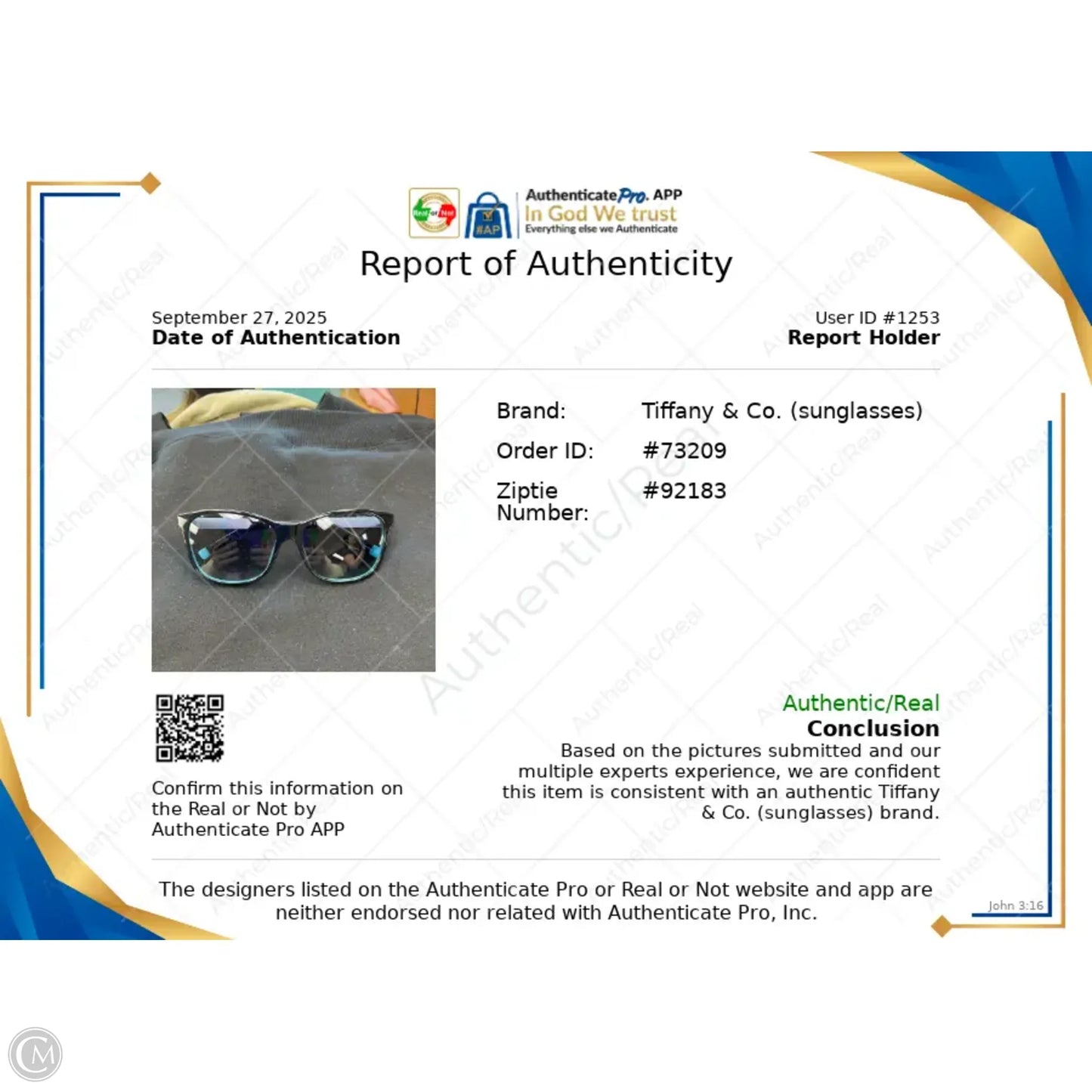 Sunglasses Luxury Designer By Tiffany And Company