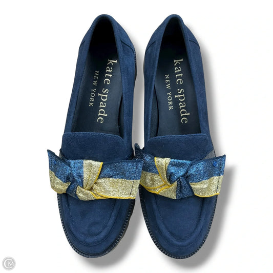 Shoes Designer By Kate Spade In Navy, Size: 8