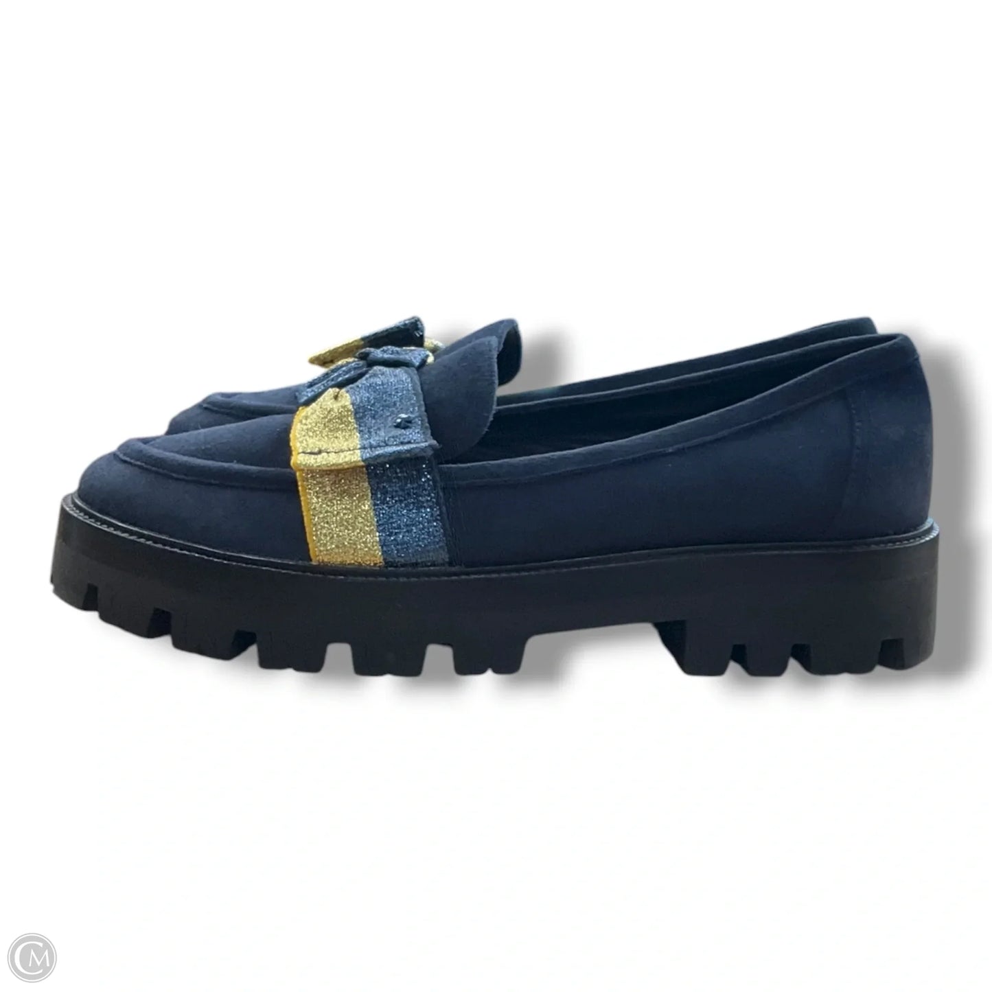 Shoes Designer By Kate Spade In Navy, Size: 8