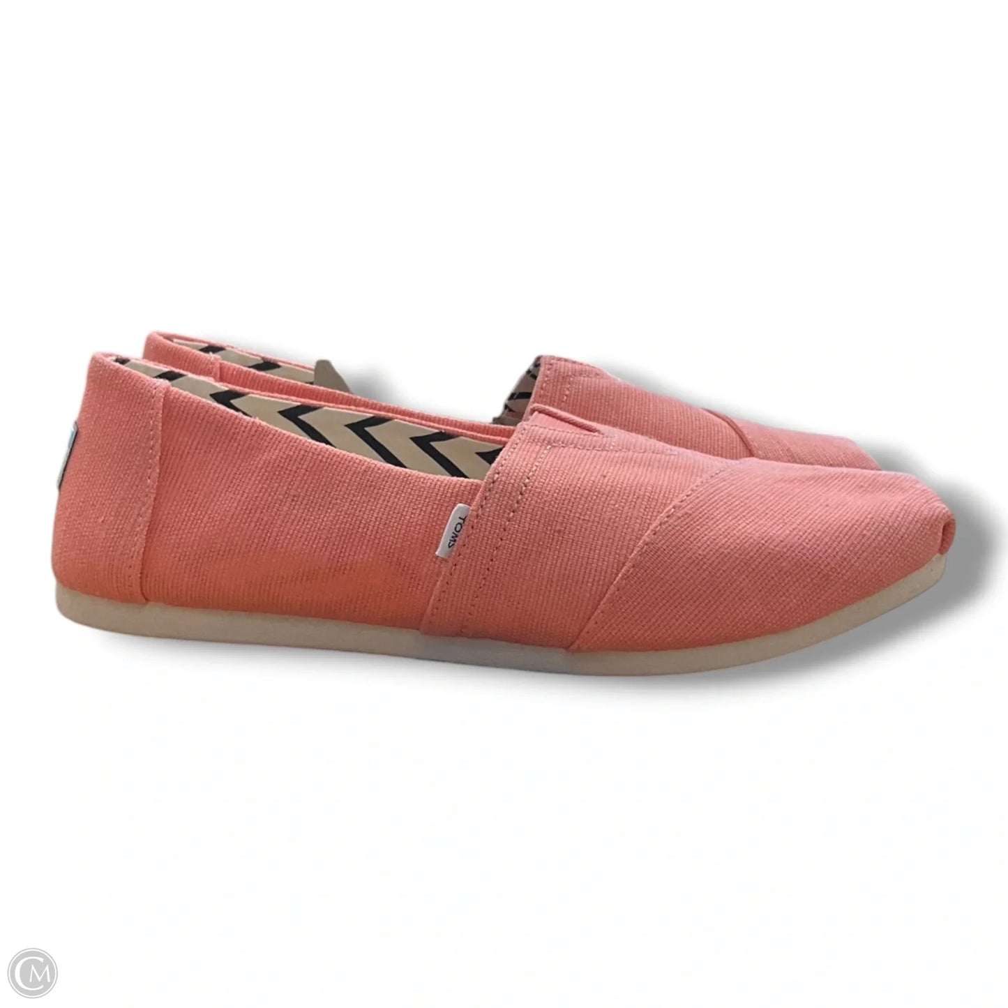Shoes Flats By Toms In Coral, Size: 9
