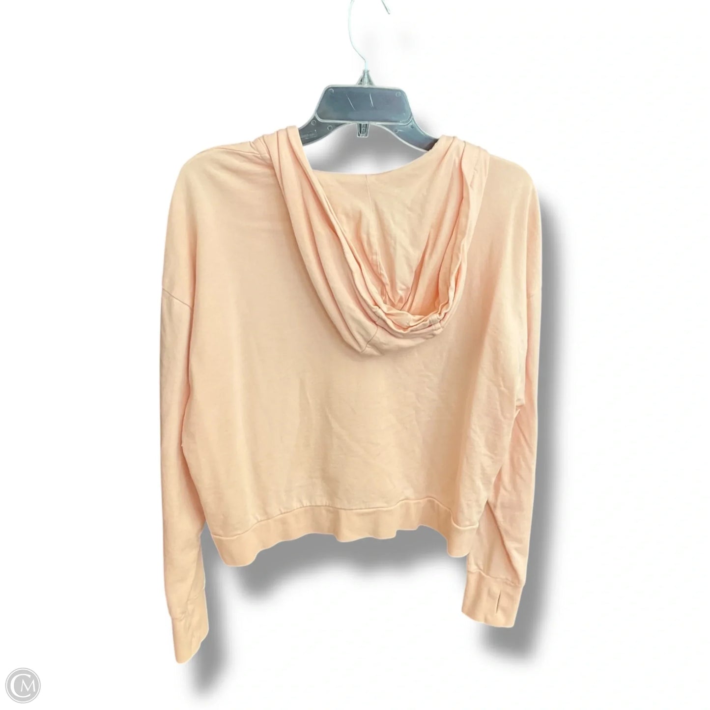 Athletic Top Long Sleeve Hoodie By Sweaty Betty In Pink, Size: M