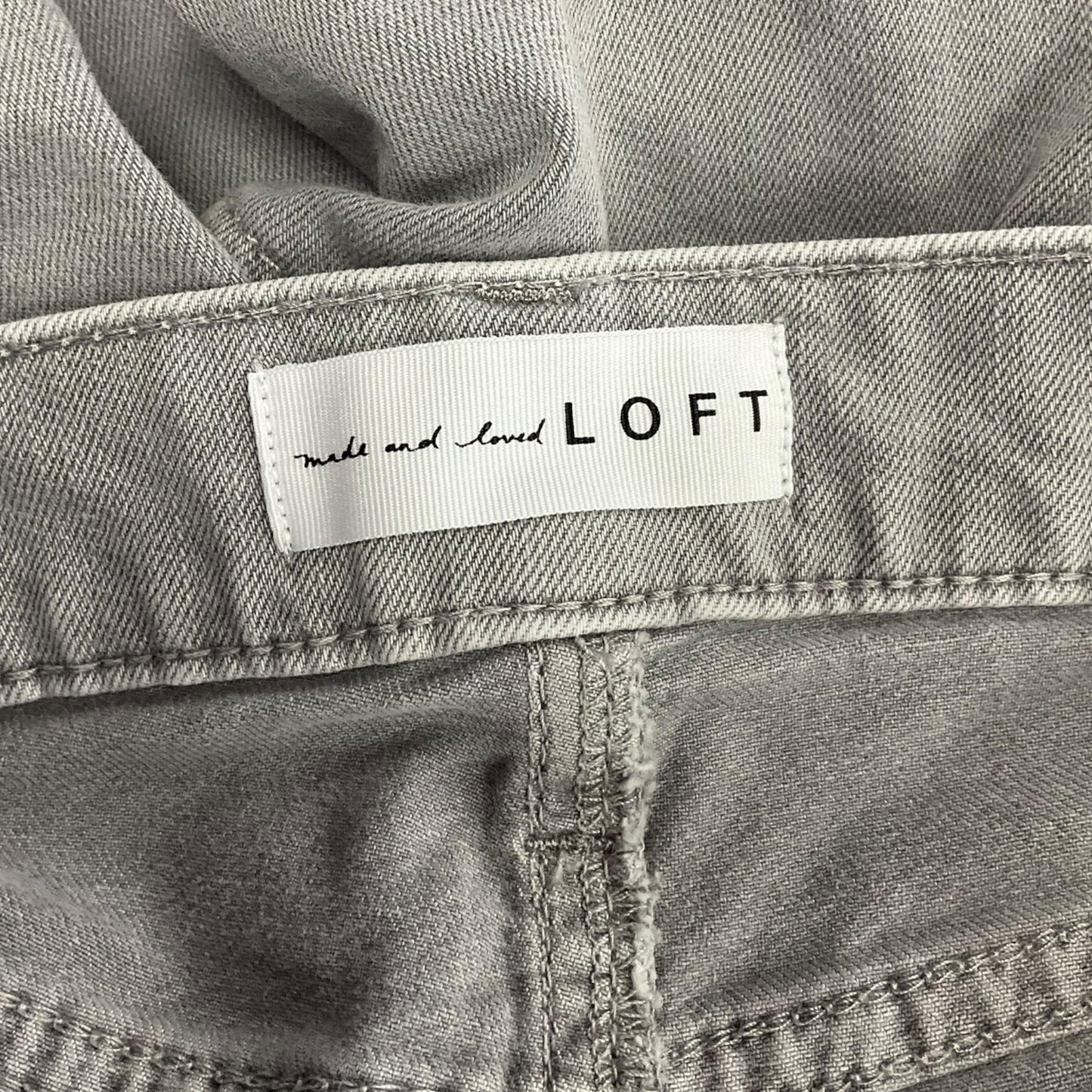 Pants Cargo & Utility By Loft In Grey Denim, Size: 6