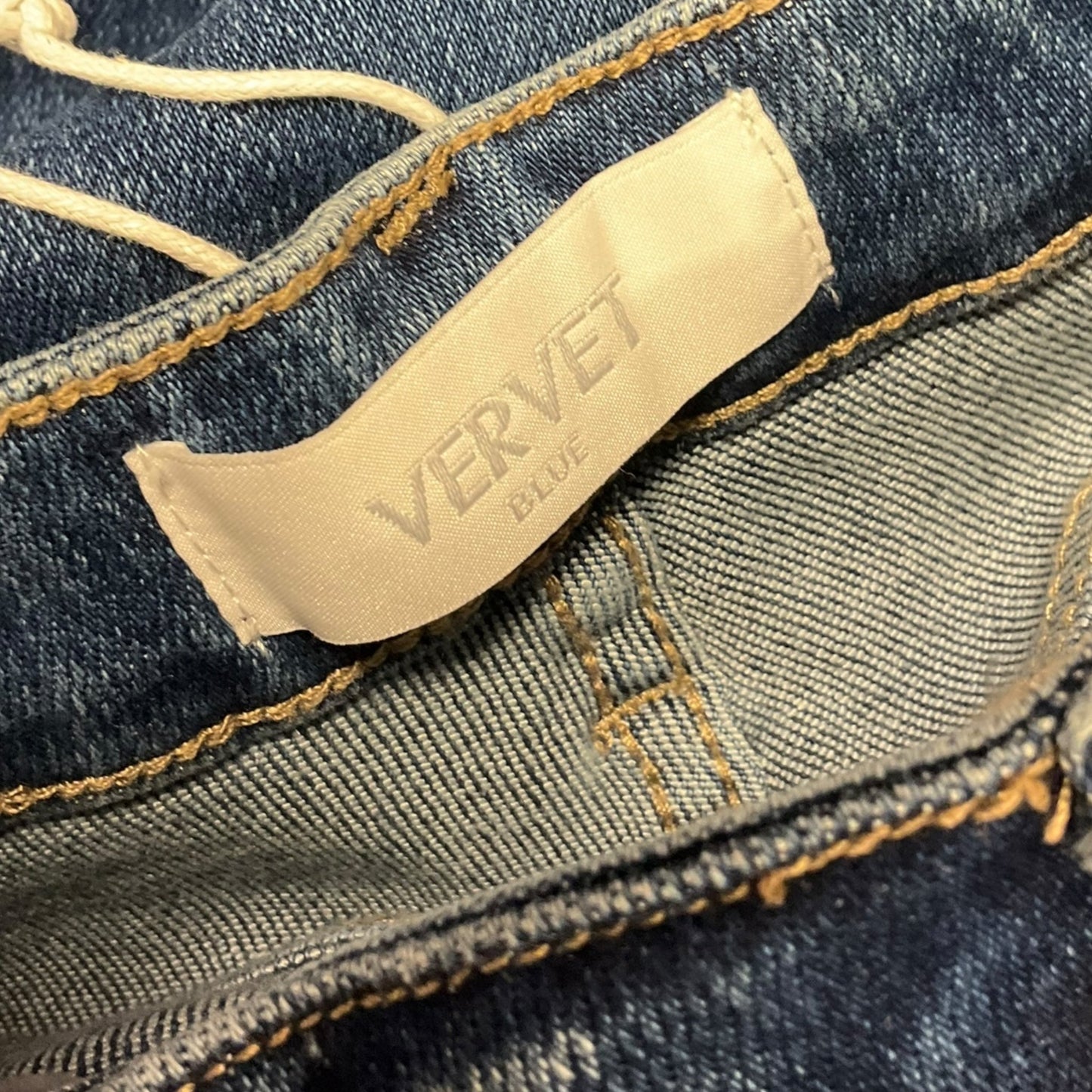 Jeans Boot Cut By Vervet In Blue Denim, Size: 12