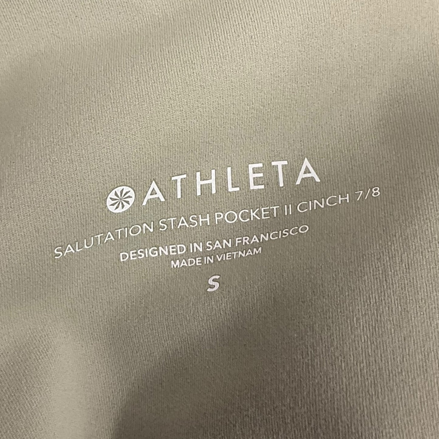 Athletic Leggings By Athleta In Green, Size: S