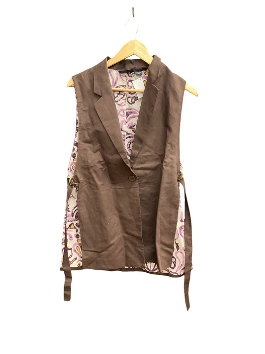 Vest Other By Maeve In Brown, Size: Osfm