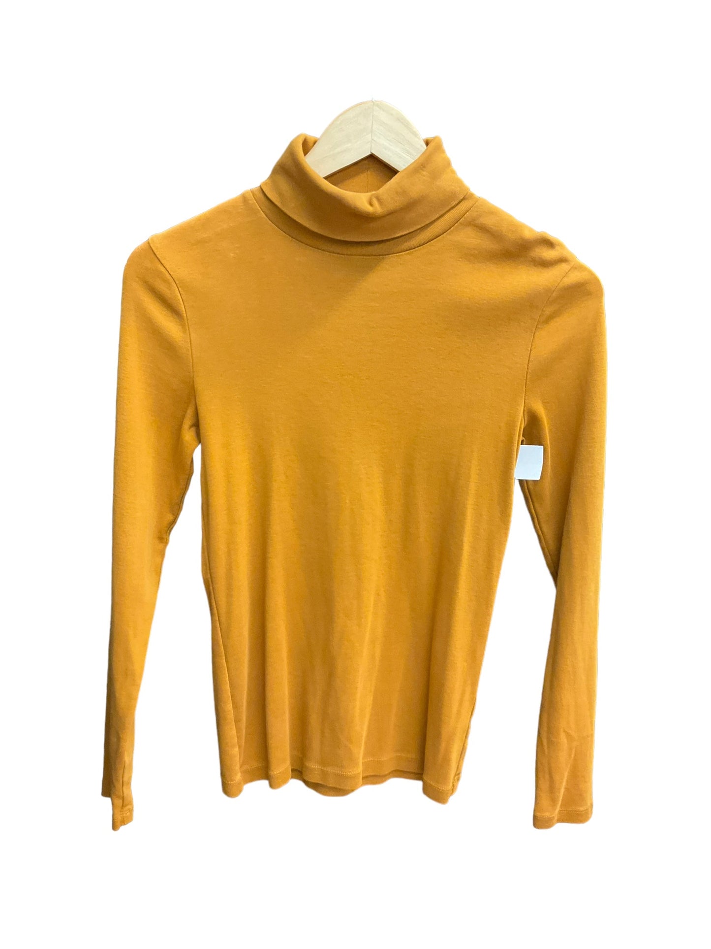 Mustard Top Long Sleeve J Crew O, Size S