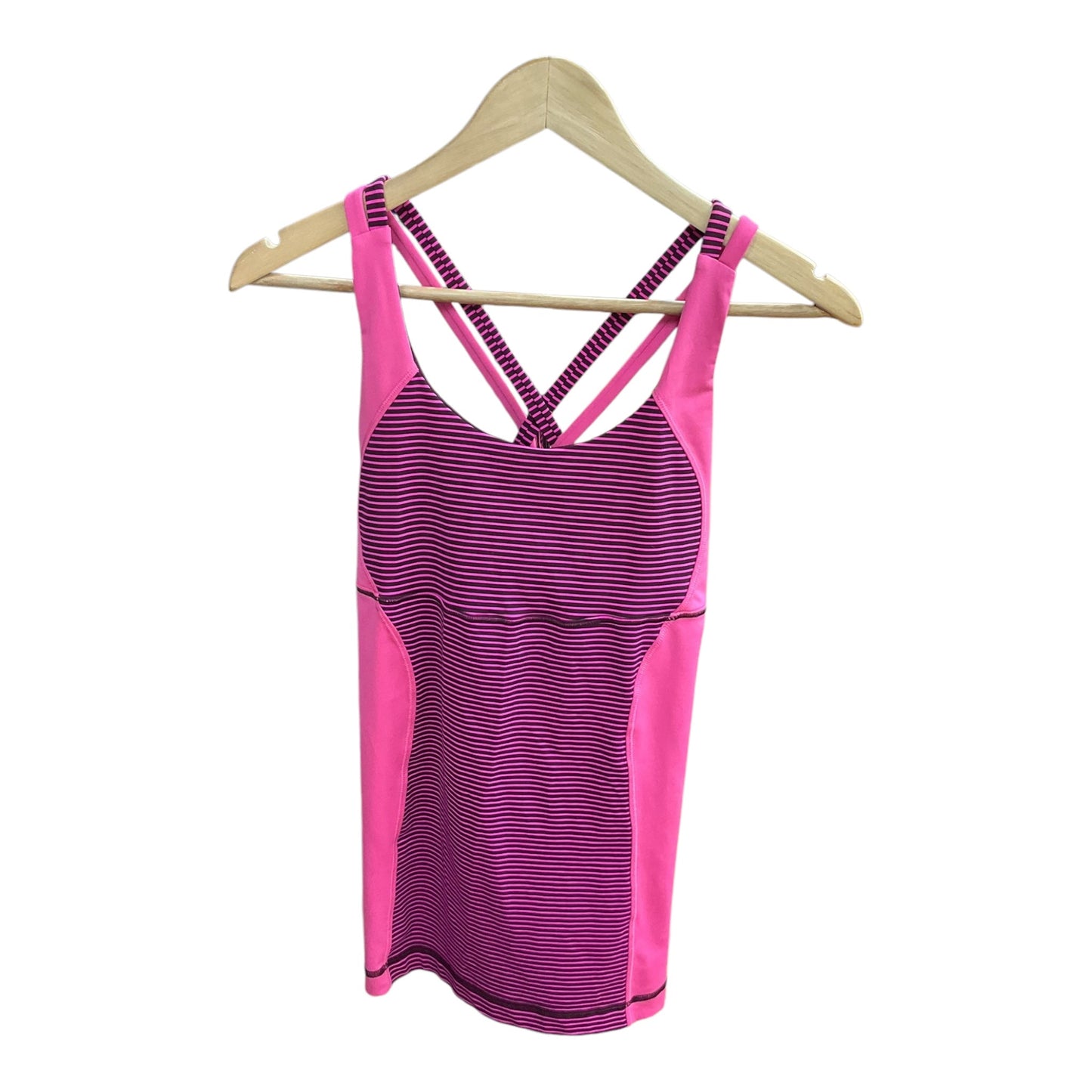 Athletic Tank Top By Lululemon In Pink, Size: S