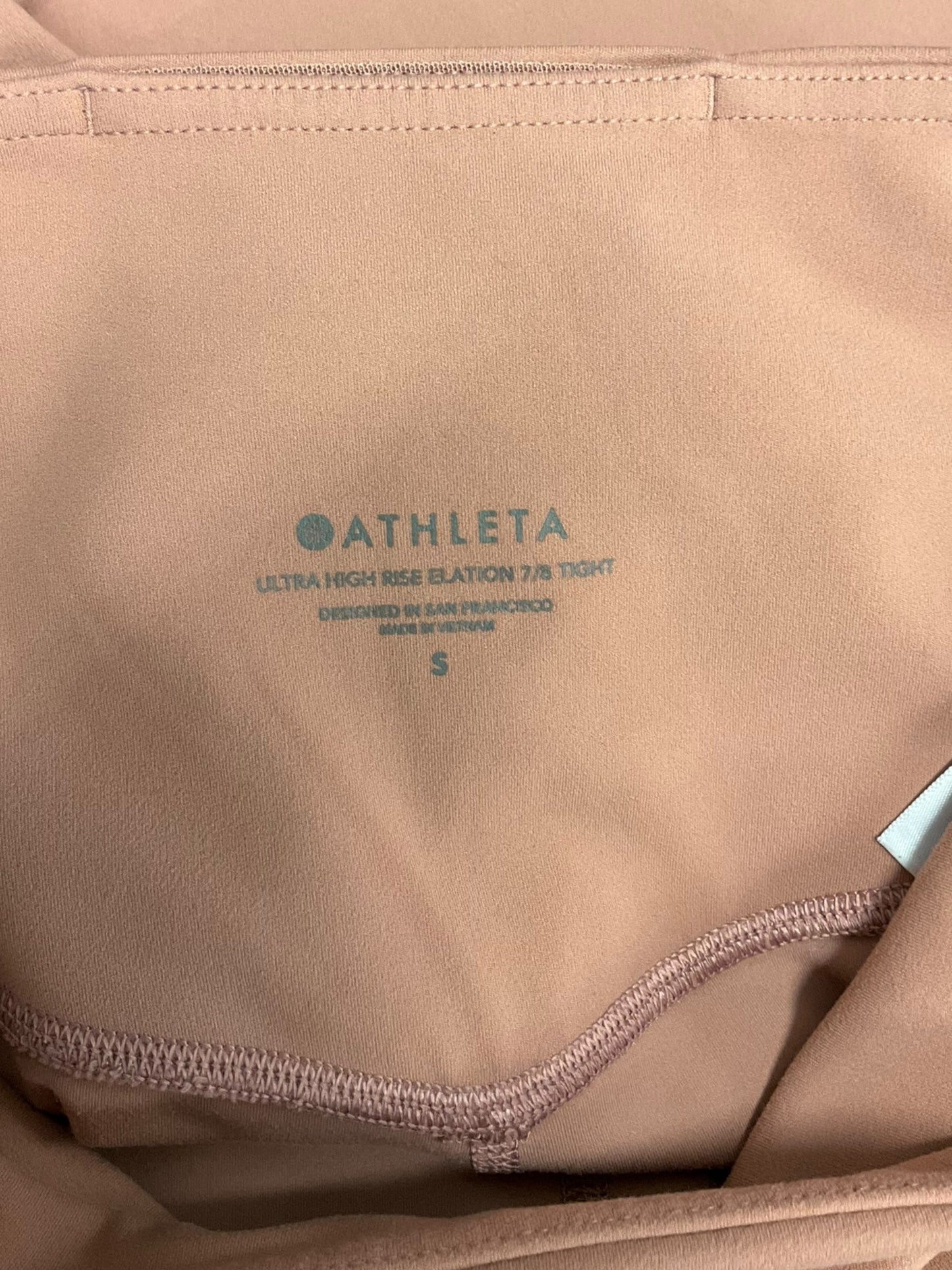 Athletic Leggings By Athleta In Pink, Size: S