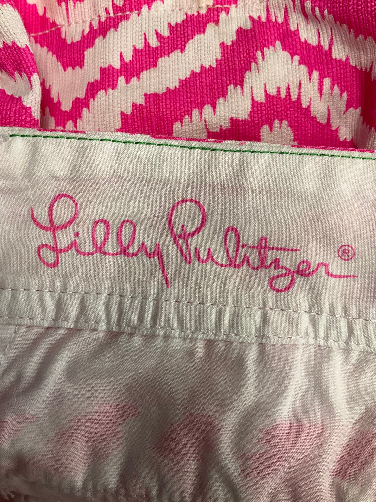 Pink & White Shorts Lilly Pulitzer, Size 2