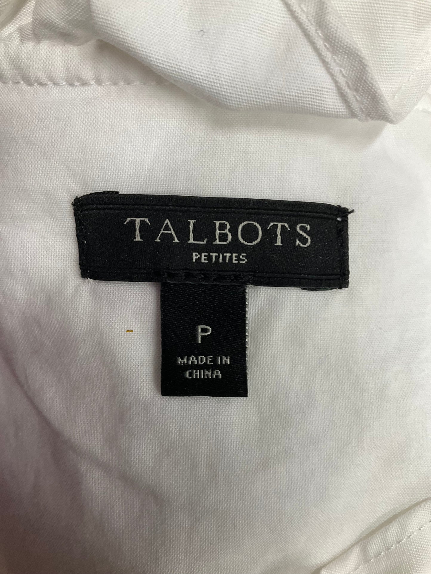 Top Sleeveless By Talbots  Size: Xs