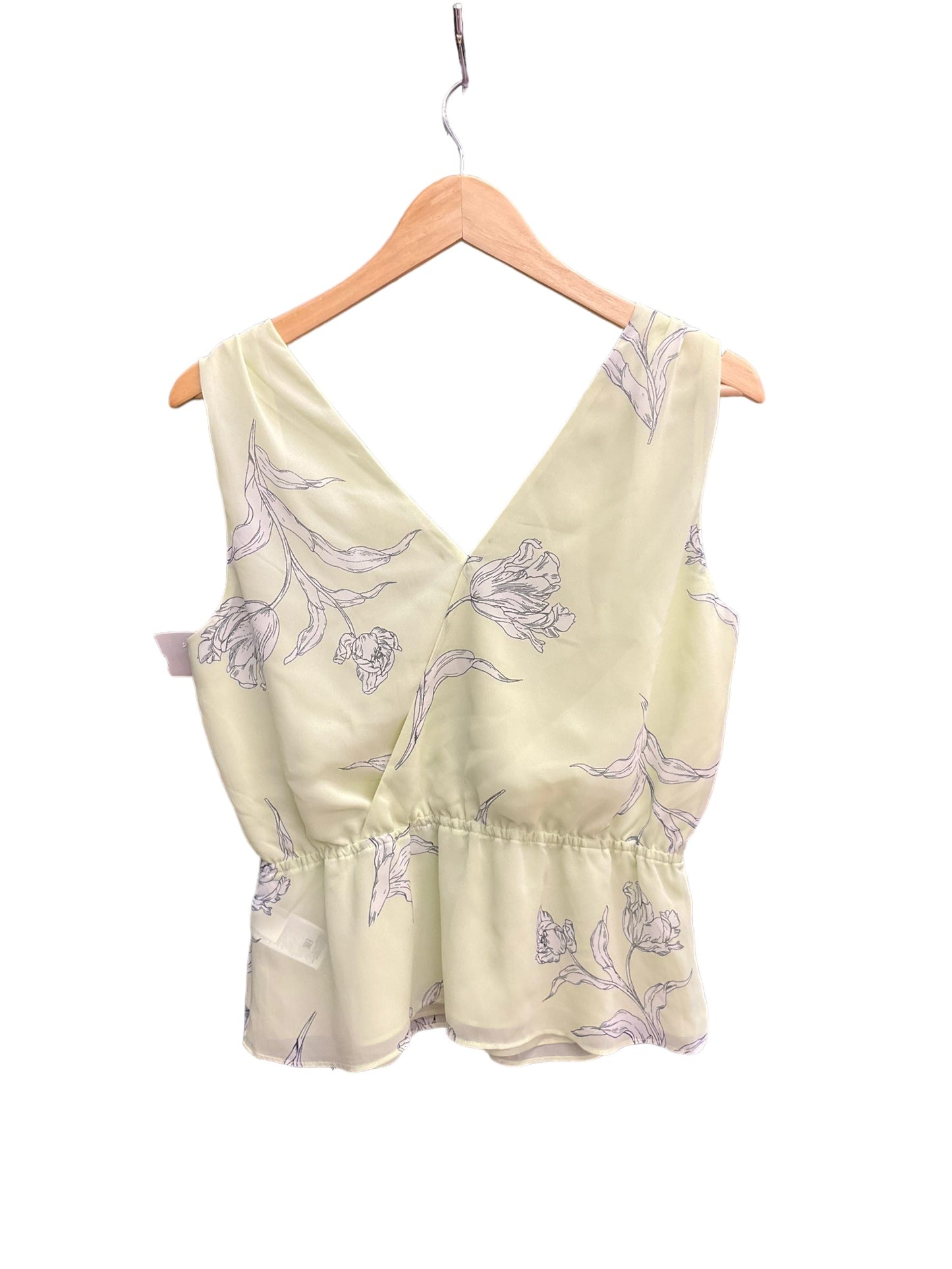 Floral Print Top Sleeveless Banana Republic, Size S