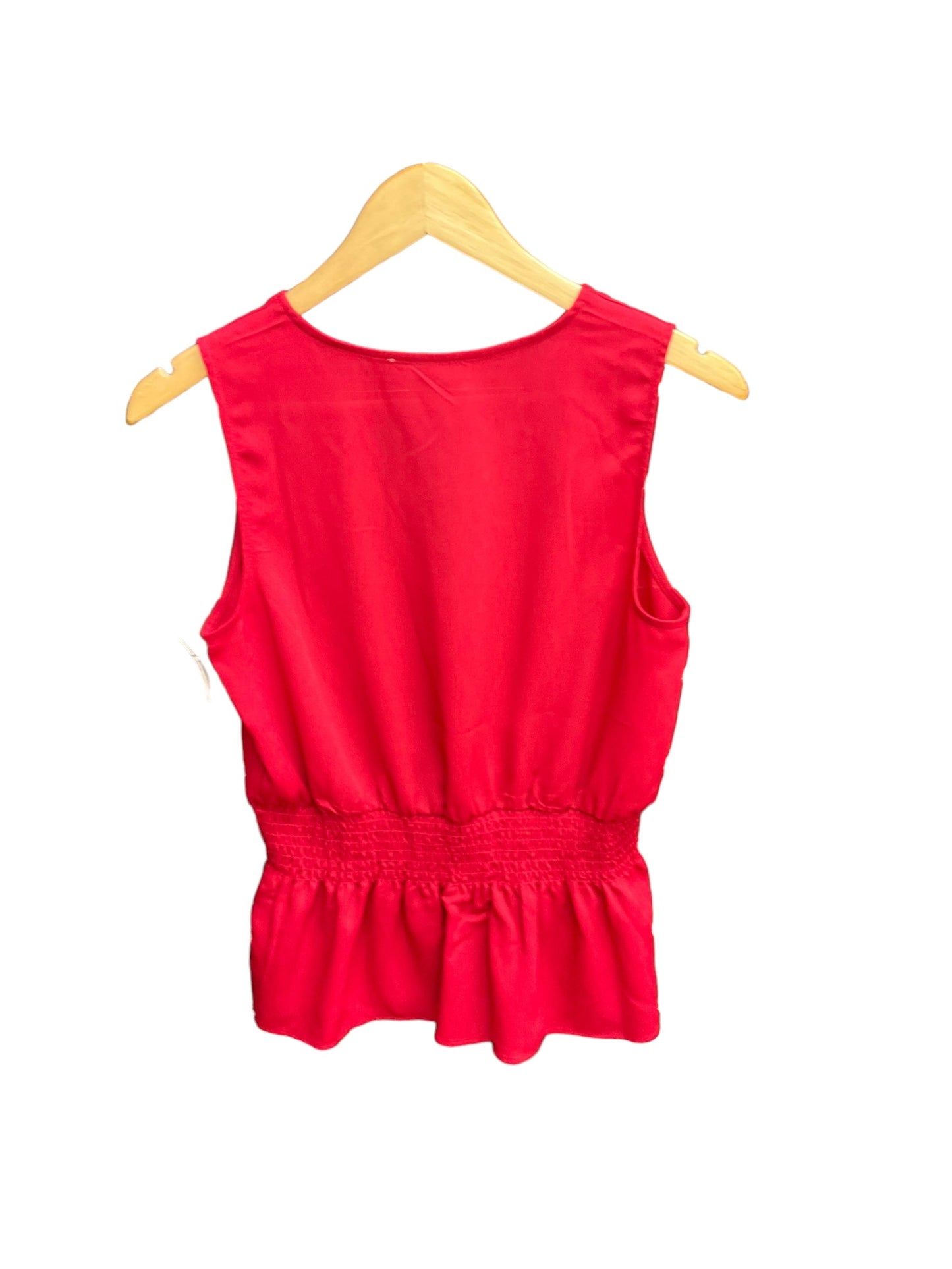 Red Top Sleeveless Chelsea 28, Size S