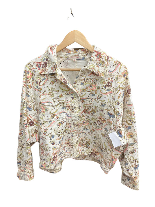 Jacket Other By Solitaire In Floral Print, Size: L