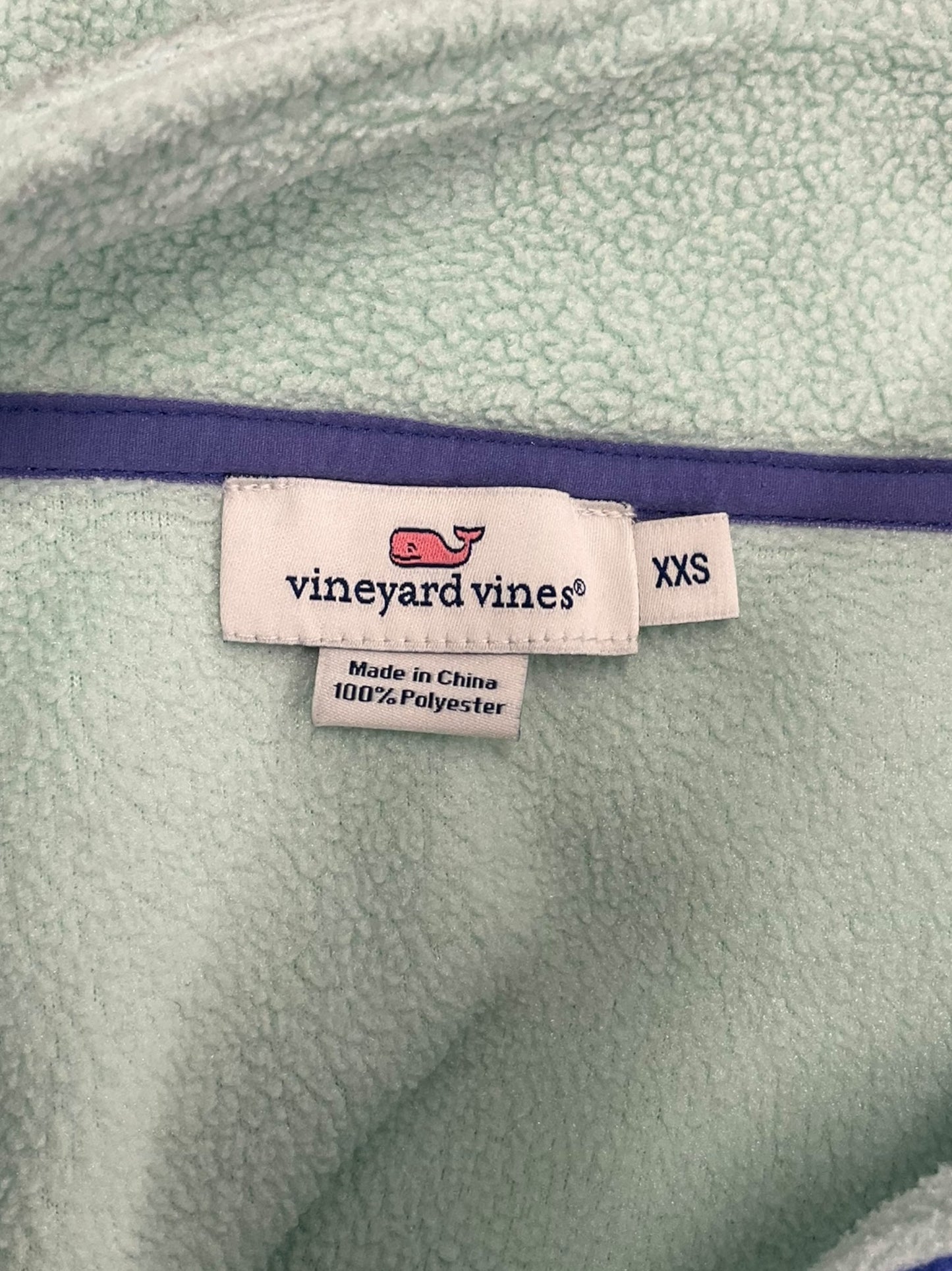 Top Long Sleeve By Vineyard Vines In Blue, Size: Xxs