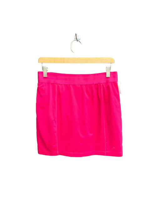 Skort By Adidas In Fuschia, Size: S