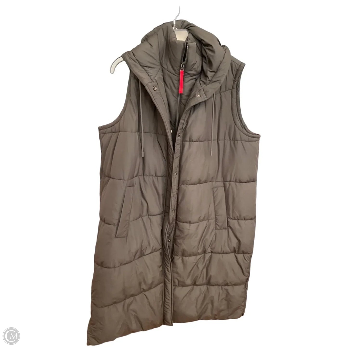 Vest Puffer & Quilted By Talbots In Black, Size: 2x