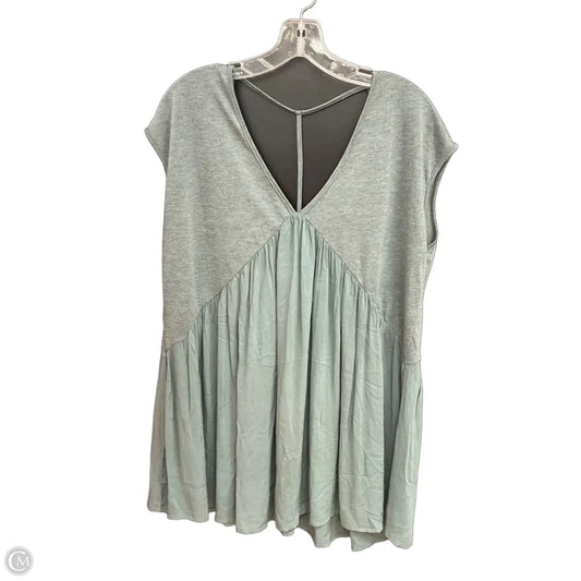 Top Sleeveless By Anthropologie In Green, Size: M