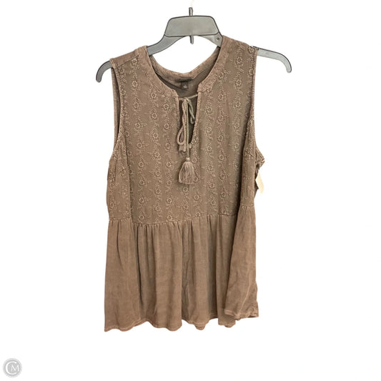 Top Sleeveless By Torrid In Grey, Size: 0x