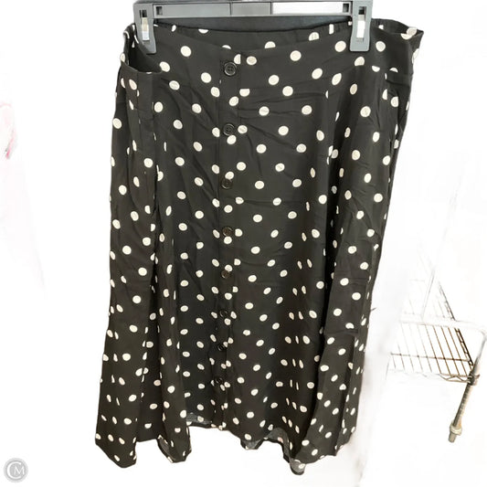Skirt Maxi By Torrid In Black & White, Size: 2