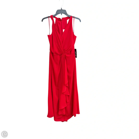 Dress Casual Maxi By White House Black Market In Red, Size: M