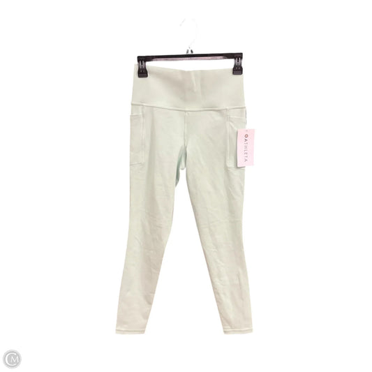Athletic Leggings By Athleta In Green, Size: S