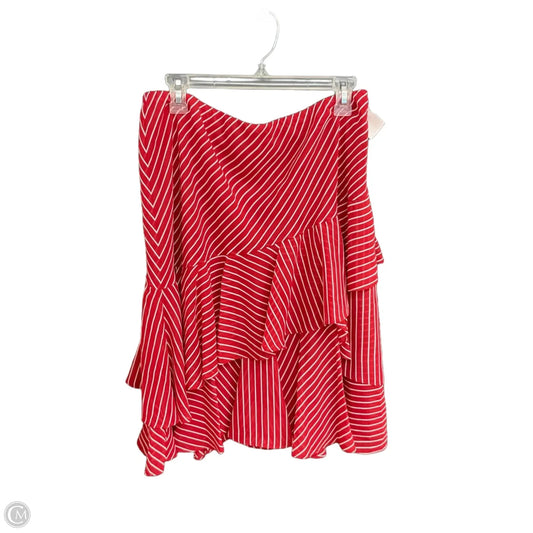 Skirt Midi By Lauren By Ralph Lauren In Red, Size: L