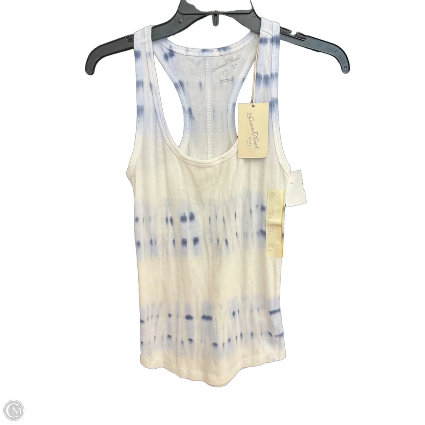 Top Sleeveless By Universal Thread In Tie Dye Print, Size: S